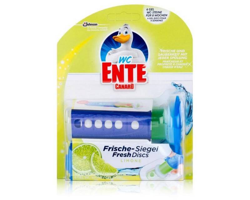 WC Ente WC Ente Frische Siegel Starter Set Limone, 6 Gel Siegel WC-Reiniger WC Ente WC Ente Frische Siegel Starter Set Limone, 6 Gel Siegel WC-Reiniger von WC Ente