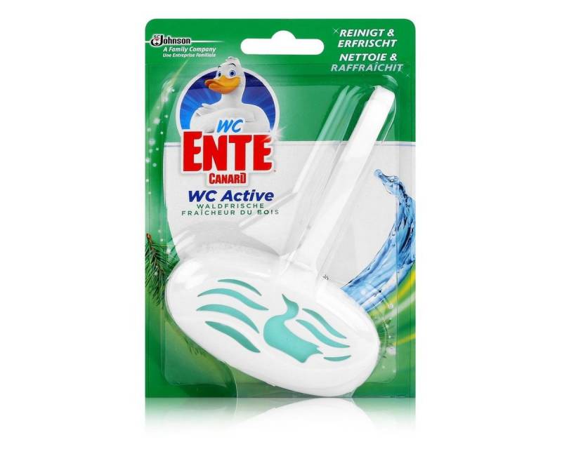 WC Ente WC Ente WC Active Einhänger Waldfrische 40g WC-Frische (1er Pack) WC-Reiniger von WC Ente