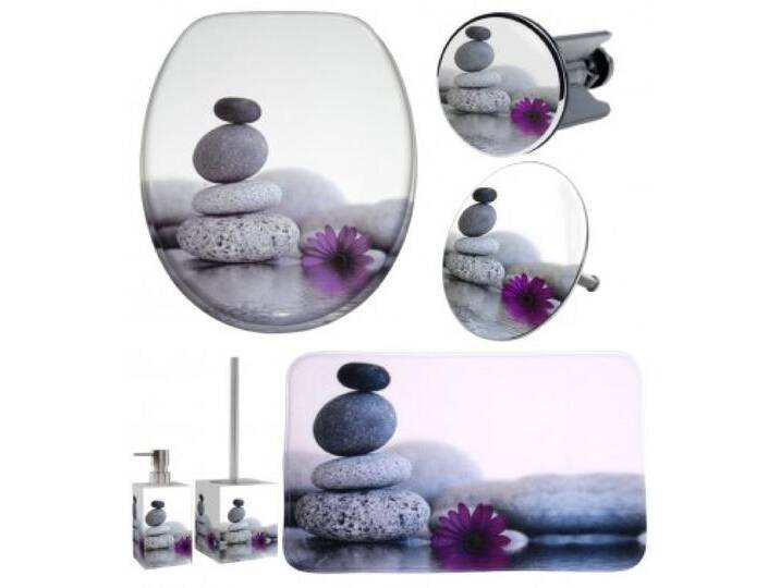 6-teiliges Badezimmer Set Energy Stones von WC shop24