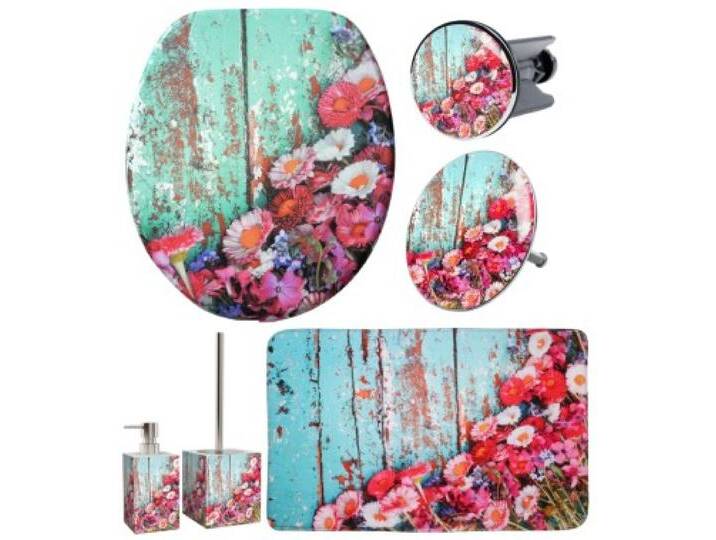 6-teiliges Badezimmer Set Spring von WC shop24