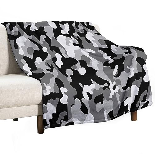 Kuscheldecke Flauschig Decke Camouflage Fleecedecke Wohndecke Warm Winter Weich, Sofadecke, Decke Couch Blanket, Wohn- & Kuscheldecken, Sofa Überwurfdecke 150x200cm von WCEECE