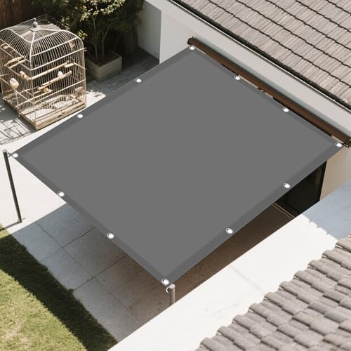 Sonnensegel Wasserdicht Rechteckig mit Ösen 2.7 x 4.5 m Rechteckig Wasserdicht 98% UV Schutz Sonnenschutz Windschutz Vielen Größen mit Spannseilen für Garten Camping, Hellgrau Sonnensegel Wasserdicht Rechteckig mit Ösen 2.7 x 4.5 m Rechteckig Wasserdicht 98% UV Schutz Sonnenschutz Windschutz Vielen Größen mit Spannseilen für Garten Camping, Hellgrau von WCHENHUI