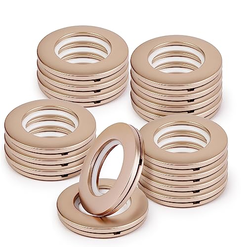 WCIC Vorhang Ösenringe 16PCS Vorhang Ösen Runde Plastikringe Clips Innendurchmesser 40mm DIY Ringe für Fenstervorhang, Duschvorhang, Umkleideraum Türvorhänge, Rucksack Tasche Loch Matt Kaffee WCIC Vorhang Ösenringe 16PCS Vorhang Ösen Runde Plastikringe Clips Innendurchmesser 40mm DIY Ringe für Fenstervorhang, Duschvorhang, Umkleideraum Türvorhänge, Rucksack Tasche Loch Matt Kaffee von WCIC