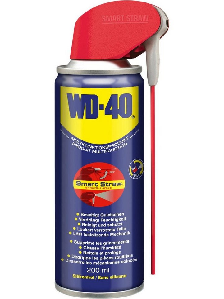 WD-40 Schmierfett WD-40 Multifunktionsprodukt Smart Straw 200ml von WD-40