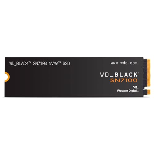 WD_BLACK SN7100 NVMe SSD 1 TB (High-Performance Gaming-Speicher, bis zu 7.250 MB/s Lesegeschwindigkeit, PCIe Gen4, Energieeffizienz) Für Desktop, Laptop & Handheld-Spielekonsolen von WD_BLACK