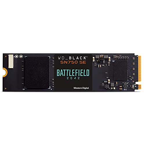 WD_BLACK SN750 SE 1TB M.2 2280 PCIe Gen4 NVMe Gaming SSD - Battlefield 2042 PC Game Code Bundle up to 3600 MB/s read speed WD_BLACK SN750 SE 1TB M.2 2280 PCIe Gen4 NVMe Gaming SSD - Battlefield 2042 PC Game Code Bundle up to 3600 MB/s read speed von Western Digital