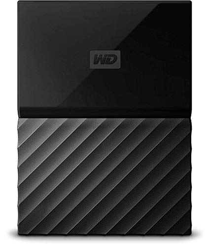 WD My Passport 2TB Portable Hard Drive and Auto Backup Software for PC, Xbox One and PlayStation 4 - Black von Western Digital