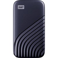 WD My Passport 500GB Externe SSD-Festplatte 6.35cm (2.5 Zoll) USB-C® Blau WDBAGF5000ABL-WESN von WD