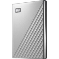WD My Passport Ultra for Mac 2TB Externe Festplatte 6.35cm (2.5 Zoll) USB-C® Silber WDBKYJ0020BSL-W von WD