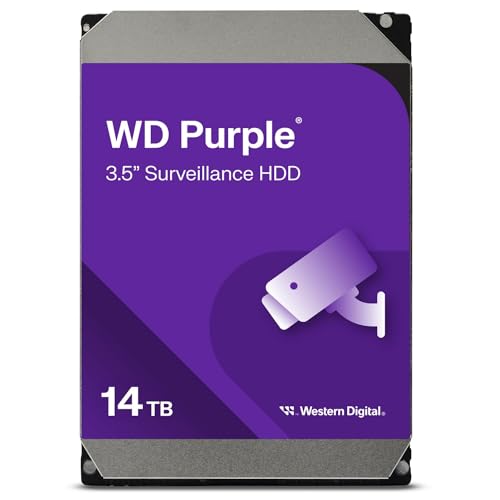 Western Digital 3,5" 14TB WD140PURZ Purple SATA 6Gb/s 7200rpm 512MB Cache von Western Digital