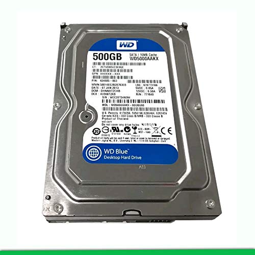 Western Digital Interne Festplatte 500 GB/SATA 3,5 Zoll (Generalüberholt) von WD