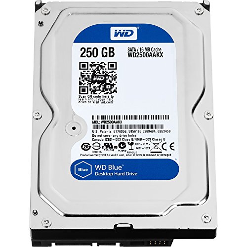 Western Digital WD2500AAKX SATA-Festplatte Caviar Blue 250 GB interne von WD