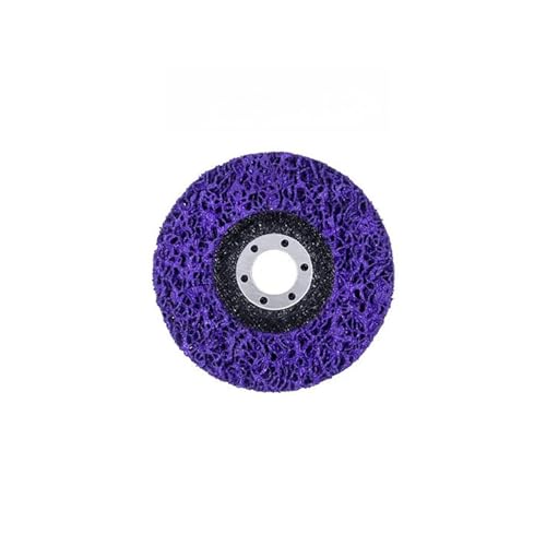 Diamantschleifscheibe, Schleifscheiben， 1 PC Diamant-Schleifscheibe Fächerscheibe Schleifwerkzeug Bandschleifer Polierscheiben Winkelschleifer Zubehör 100/115/125 mm(125x22mm Purple) von WDBDFCD