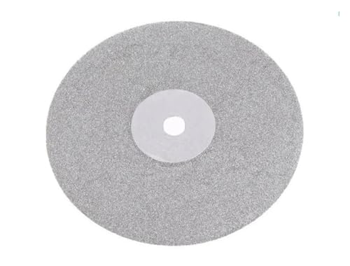 Diamantschleifscheibe, Schleifscheiben， 4"100mm Diamantbeschichtete Schleifscheibe 80-2000# flache Rundscheibe Lapidarschleif-Polierscheibe Elektrowerkzeug(180) von WDBDFCD