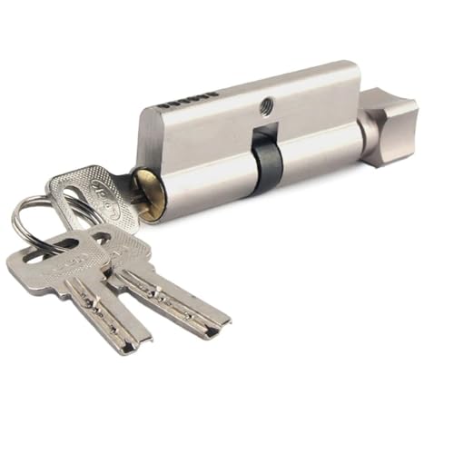 Euro-Zylinderschloss， 70 Schließzylinder Innen Schlafzimmer Türen und Anti-Diebstahl Eingang Legierung Aluminium Messing Türschloss Tür Barrel von WDBDFCD