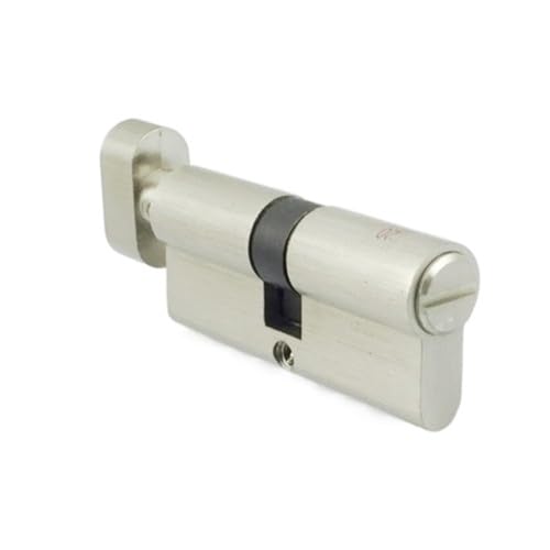 Euro-Zylinderschloss， Messing Türschloss Zimmer Toilette 70 80MM BK Zylinderschloss Schloss Hardware Bad Zylinder Kein Schlüssel Tür Barrel(80mm) von WDBDFCD
