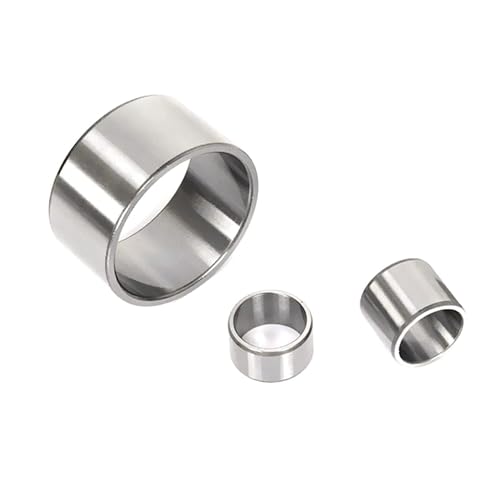 Hülsenlager, Gleitlager, 2 Stück Stahl-Lagerwellenhülsenbuchsen, Innendurchmesser 7 mm, Außendurchmesser 10 mm, Länge 21 mm(7x10x11mm) von WDBDFCD