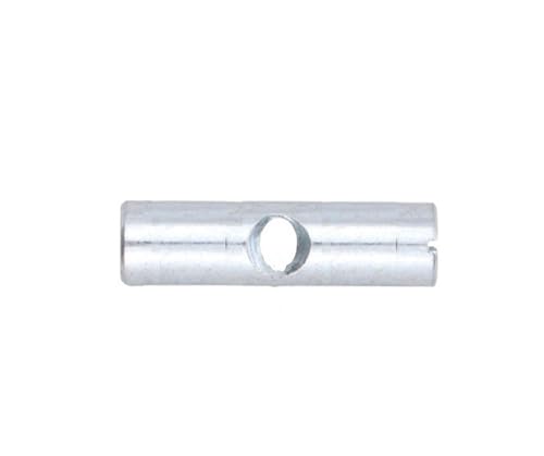 Zylindermuttern, Möbelmuttern, 10 STÜCKE Fassschrauben Kreuzdübel Schlitzbeschläge Bett Oder Stuhl Horizontale Lochmutter M6 M8 L = 11mm-17mm(Center 30mm) von WDBDFCD