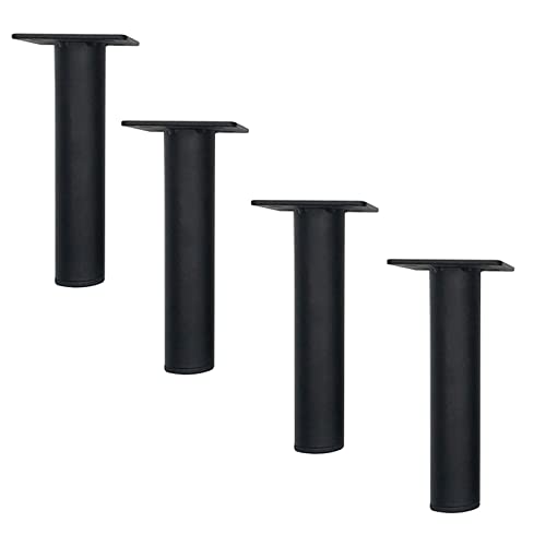 WDCDYQDH Set mit 4 Möbelstützbeinen, Metallfüßen, Badezimmerschrank, Eisen, Couchtisch, TV-Ständer (14,5 cm) (eine Farbe: 10 cm) von WDCDYQDH