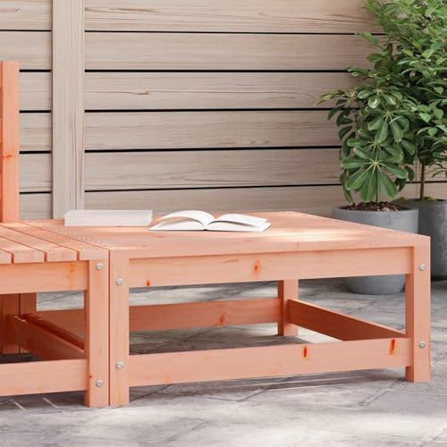 Garden Stool 70x70x30 cm Solid Wood Douglas Fir Outdoor Hocker for Patio, Terrace, Balcony - Durable Weather-Resistant Latten Design, Modular Furniture, Multi-Functional Seat or Side Table von WDGJJFECNMUEHI