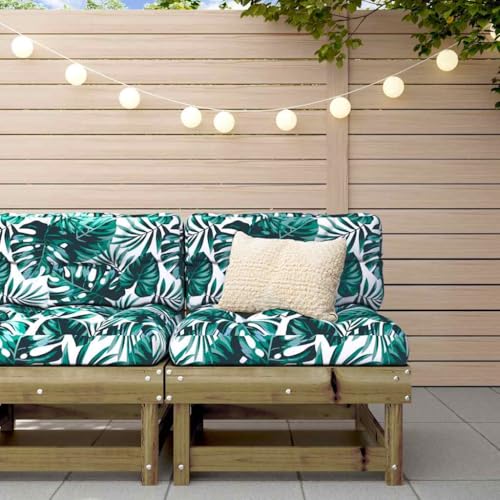 Mittelsofa mit Kissen Kiefernholz Imprägniert, Outdoor Garden Sofa Set with Cushions, Pressure Treated Pine Wood, Modular Patio Furniture for Terrace, Backyard, Robust Frame Weather Resistant Design Mittelsofa mit Kissen Kiefernholz Imprägniert, Outdoor Garden Sofa Set with Cushions, Pressure Treated Pine Wood, Modular Patio Furniture for Terrace, Backyard, Robust Frame Weather Resistant Design von WDGJJFECNMUEHI