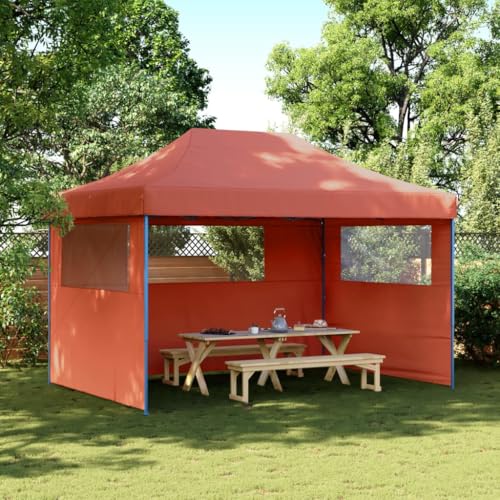 WDGJJFECNMUEHI 11-TLG. Garten-Essgruppe mit Kissen Braun Poly Rattangartenmöbel Set Lounge Garten Lounge gartenmöbelset gartenmöbel setGeeignet für Gartenterrassen von WDGJJFECNMUEHI