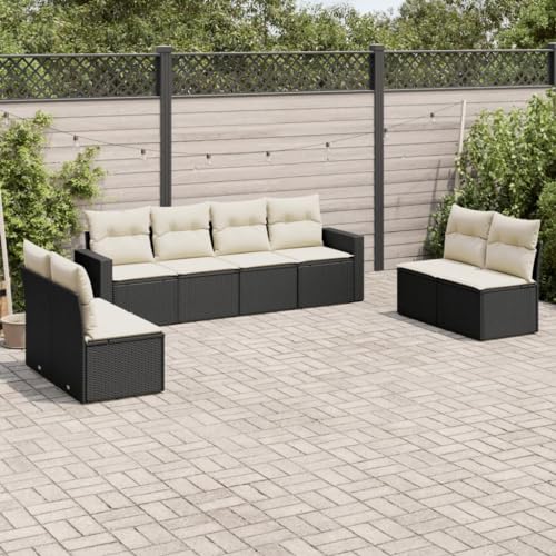 WDGJJFECNMUEHI 5-TLG. Garten-Essgruppe mit Kissen Braun Poly Rattangartenmöbel Set gartenmöbel Set Lounge gartenmöbelset Garten loungeGeeignet für Gartenterrassen WDGJJFECNMUEHI 5-TLG. Garten-Essgruppe mit Kissen Braun Poly Rattangartenmöbel Set gartenmöbel Set Lounge gartenmöbelset Garten loungeGeeignet für Gartenterrassen von WDGJJFECNMUEHI