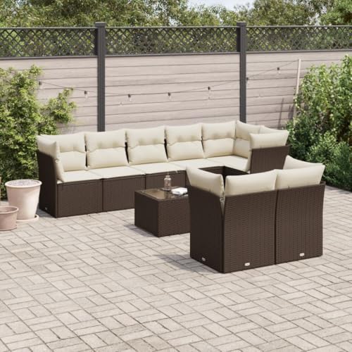 WDGJJFECNMUEHI 5-TLG. Garten-Essgruppe mit Kissen Grau Poly Rattangarten Lounge gartenmöbelset gartenmöbel Set Lounge gartenmöbel setGeeignet für Gartenterrassen WDGJJFECNMUEHI 5-TLG. Garten-Essgruppe mit Kissen Grau Poly Rattangarten Lounge gartenmöbelset gartenmöbel Set Lounge gartenmöbel setGeeignet für Gartenterrassen von WDGJJFECNMUEHI
