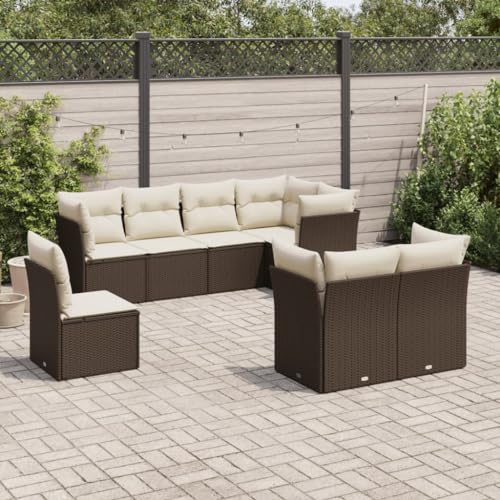 WDGJJFECNMUEHI 5-TLG. Garten-Essgruppe mit Kissen Grau Poly Rattangartenmöbel Set Garten Lounge gartenmöbel Set Lounge gartenmöbelsetGeeignet für Gartenterrassen WDGJJFECNMUEHI 5-TLG. Garten-Essgruppe mit Kissen Grau Poly Rattangartenmöbel Set Garten Lounge gartenmöbel Set Lounge gartenmöbelsetGeeignet für Gartenterrassen von WDGJJFECNMUEHI