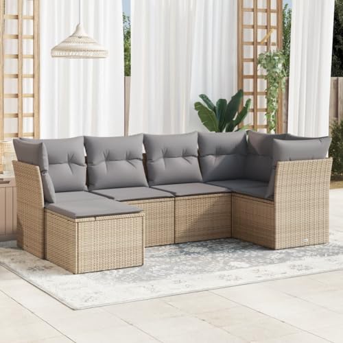 WDGJJFECNMUEHI 5-TLG. Garten-Essgruppe mit Kissen Grau Poly Rattangartenmöbel Set gartenmöbelset gartenmöbel Set Lounge Garten loungeGeeignet für Gartenterrassen WDGJJFECNMUEHI 5-TLG. Garten-Essgruppe mit Kissen Grau Poly Rattangartenmöbel Set gartenmöbelset gartenmöbel Set Lounge Garten loungeGeeignet für Gartenterrassen von WDGJJFECNMUEHI