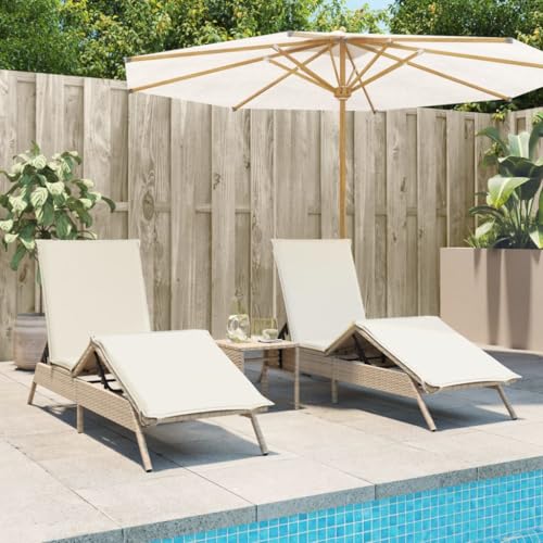 WDGJJFECNMUEHI 7-TLG. Garten-Essgruppe mit Kissen Schwarz Poly Rattangartenmöbel Set gartenmöbel Set Lounge Garten Lounge gartenmöbelsetGeeignet für Gartenterrassen von WDGJJFECNMUEHI