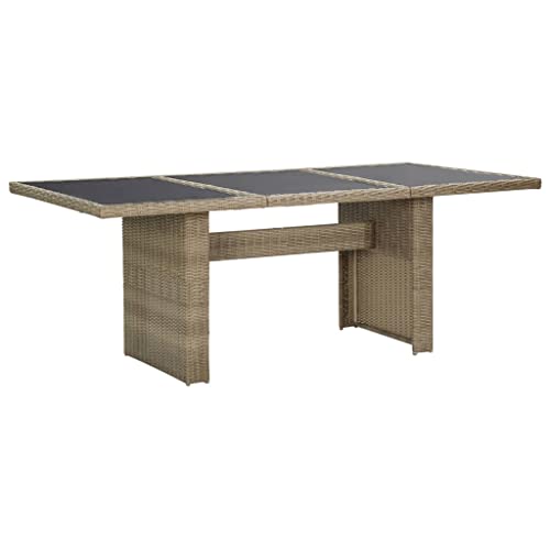 WDGJJFECNMUEHI 8-TLG. Garten-Lounge-Set mit Auflagen Poly Rattan Braungartenmöbel Set Lounge Garten Lounge gartenmöbelset gartenmöbel setGeeignet für Gartenterrassen von WDGJJFECNMUEHI