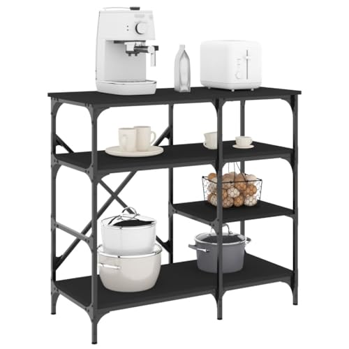 WDGJJFECNMUEHI 9-TLG. Garten-Essgruppe mit Kissen Schwarz Poly Rattangartenmöbel Set Lounge gartenmöbel Set Garten Lounge gartenmöbelsetGeeignet für Gartenterrassen von WDGJJFECNMUEHI