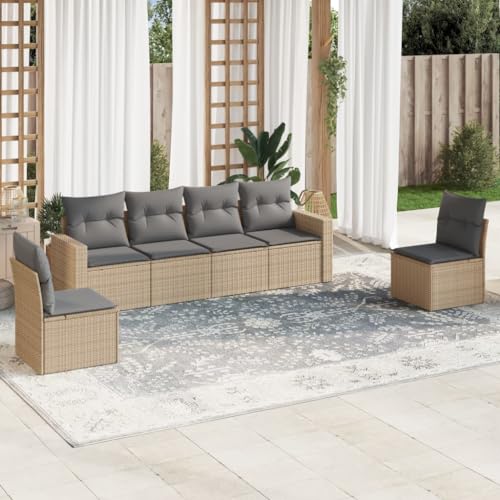 WDGJJFECNMUEHI 9-TLG. Garten-Essgruppe mit Kissen Schwarz Poly Rattangartenmöbel Set gartenmöbel Set Lounge gartenmöbelset Garten loungeGeeignet für Gartenterrassen WDGJJFECNMUEHI 9-TLG. Garten-Essgruppe mit Kissen Schwarz Poly Rattangartenmöbel Set gartenmöbel Set Lounge gartenmöbelset Garten loungeGeeignet für Gartenterrassen von WDGJJFECNMUEHI