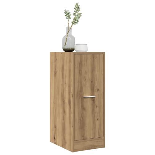 WDGJJFECNMUEHI Apothekerschrank Artisan-Eiche 30x41x77,5 cm Holzwerkstoff mit 2 Schubladen, Küchenschrank Kommode Beistellschrank, Stauraum Möbel für Zuhause Büro von WDGJJFECNMUEHI