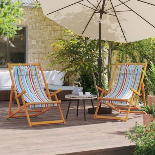 WDGJJFECNMUEHI Balkon Stuhl bequem campingstühle klappbarStrandstühle 2 STK. Klappbar Mehrfarbig StoffGeeignet für Gärten, Terrassen und Balkone WDGJJFECNMUEHI Balkon Stuhl bequem campingstühle klappbarStrandstühle 2 STK. Klappbar Mehrfarbig StoffGeeignet für Gärten, Terrassen und Balkone von WDGJJFECNMUEHI