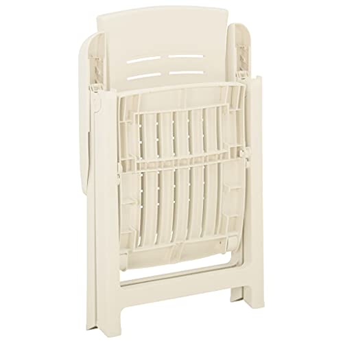 WDGJJFECNMUEHI Garden Chair Balcony Chair Teak Stuhl stühle gartenVerstellbare Gartenstühle 2 STK. Kunststoff WeißGeeignet für Gärten, Terrassen und Balkone WDGJJFECNMUEHI Garden Chair Balcony Chair Teak Stuhl stühle gartenVerstellbare Gartenstühle 2 STK. Kunststoff WeißGeeignet für Gärten, Terrassen und Balkone von WDGJJFECNMUEHI