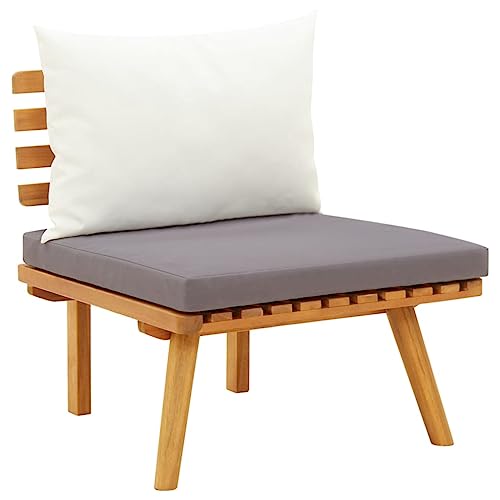 WDGJJFECNMUEHI Garden Chair with Cushion Solid Wood Acacia Outdoor Patio Furniture Set for Terrace Balcony Dining Relaxing Durable Weather-Resistant Easy Assembly WDGJJFECNMUEHI Garden Chair with Cushion Solid Wood Acacia Outdoor Patio Furniture Set for Terrace Balcony Dining Relaxing Durable Weather-Resistant Easy Assembly von WDGJJFECNMUEHI