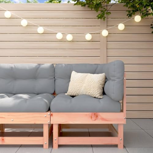 WDGJJFECNMUEHI Garden Corner Sofa Solid Wood Douglas Fir Outdoor Modular Lounge Set for Patio, Terrace, Backyard - Durable Weather-Resistant Ecksofa with Slatted Design - Easy Assembly (61x61x62cm) von WDGJJFECNMUEHI