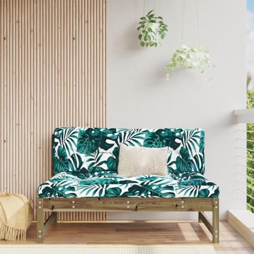WDGJJFECNMUEHI Garden Sofa Set 120x80 cm Pressure Treated Pine Wood Outdoor Modular Sofa with Backrest for Patio, Terrace, Backyard - Rustic Furniture, Weather Resistant, Easy Assembly von WDGJJFECNMUEHI