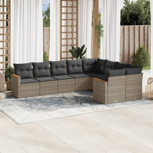 WDGJJFECNMUEHI Garten-Essstühle 2 STK. Poly Rattan Schwarz Gartenmöbel Gartenstühle Balkonstuhl Gartenstuhl für Wohnzimmer Terrasse Garten Küche von WDGJJFECNMUEHI