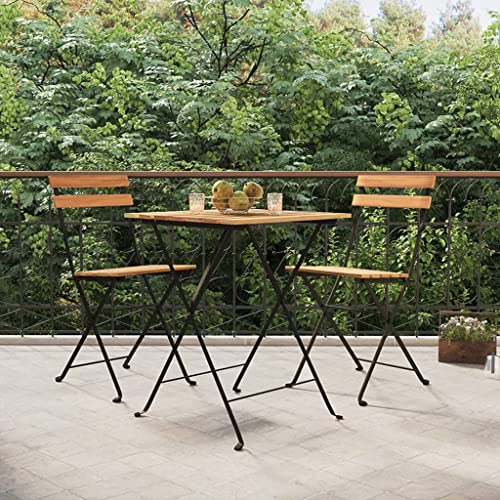 WDGJJFECNMUEHI Garten Stuhl stapelstühle Folding chairBistrostühle Klappbar 2 STK. Massivholz Teak und StahlGeeignet für Gärten, Terrassen und Balkone WDGJJFECNMUEHI Garten Stuhl stapelstühle Folding chairBistrostühle Klappbar 2 STK. Massivholz Teak und StahlGeeignet für Gärten, Terrassen und Balkone von WDGJJFECNMUEHI