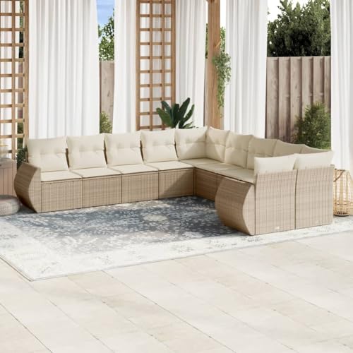 WDGJJFECNMUEHI Gartensessel 2 STK. Verstellbar Hellgrau Poly Rattan Balkon Set Hochlehner Hängesessel Campingstuhl Bequem für Terrasse Pavillon Garten Wohnzimmer von WDGJJFECNMUEHI