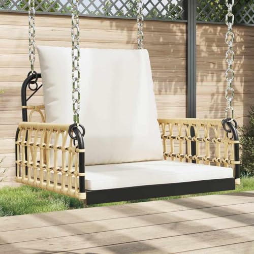 WDGJJFECNMUEHI Hängestuhl mit Kissen Outdoor Garten PE Rattan Schaukelstuhl 110kg Traglast Braun Schwarz für Balkon Terrasse gemütlich bequem WDGJJFECNMUEHI Hängestuhl mit Kissen Outdoor Garten PE Rattan Schaukelstuhl 110kg Traglast Braun Schwarz für Balkon Terrasse gemütlich bequem von WDGJJFECNMUEHI