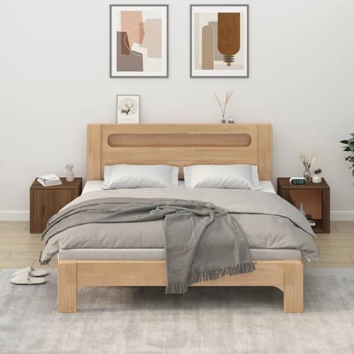 WDGJJFECNMUEHI Nachttische 2 STK Braun Eichenoptik 50x39x47 cm Holzwerkstoff Beistelltische Schlafzimmer Wohnzimmer mit Stauraum stabile Oberplatte WDGJJFECNMUEHI Nachttische 2 STK Braun Eichenoptik 50x39x47 cm Holzwerkstoff Beistelltische Schlafzimmer Wohnzimmer mit Stauraum stabile Oberplatte von WDGJJFECNMUEHI