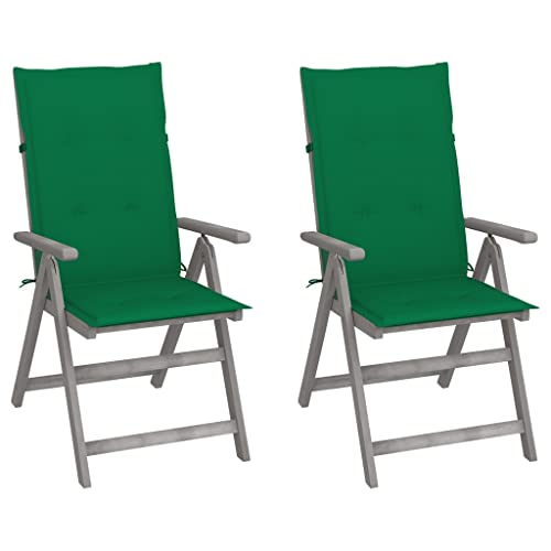WDGJJFECNMUEHI Sessel Garten hängesesselgestellGarten-Liegestühle 2 STK. mit Kissen Akazie MassivholzGeeignet für Gärten, Terrassen und Balkone WDGJJFECNMUEHI Sessel Garten hängesesselgestellGarten-Liegestühle 2 STK. mit Kissen Akazie MassivholzGeeignet für Gärten, Terrassen und Balkone von WDGJJFECNMUEHI