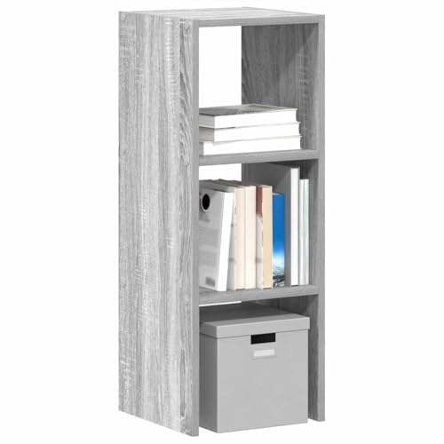 WDGJJFECNMUEHI Stapelbares Bücherregal Grau Sonoma 30x30x80 cm Holzwerkstoff Regal mit Wandhalterung für Wohnzimmer Küche Bad Aufbewahrung Organizer WDGJJFECNMUEHI Stapelbares Bücherregal Grau Sonoma 30x30x80 cm Holzwerkstoff Regal mit Wandhalterung für Wohnzimmer Küche Bad Aufbewahrung Organizer von WDGJJFECNMUEHI