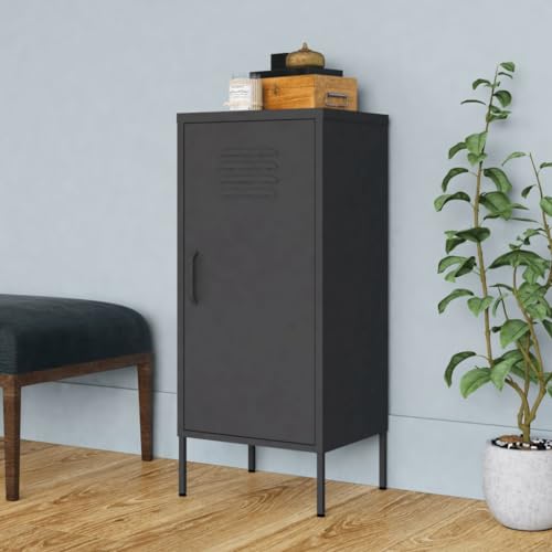 WDGJJFECNMUEHI Steel Storage Cabinet Anthracite 42.5x35x101.5 cm with 2 Adjustable Shelves Heavy Duty Wardrobe for Home Office Garage Organization WDGJJFECNMUEHI Steel Storage Cabinet Anthracite 42.5x35x101.5 cm with 2 Adjustable Shelves Heavy Duty Wardrobe for Home Office Garage Organization von WDGJJFECNMUEHI