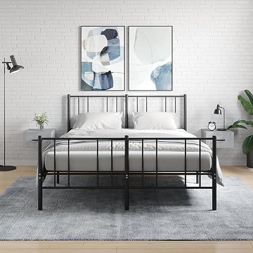 WDGJJFECNMUEHI Wand-Nachttische 2 STK. Betongrau 35x35x20 cm Floating Wall Nightstand with Storage Space for Bedroom Modern Concrete Gray Wood Material WDGJJFECNMUEHI Wand-Nachttische 2 STK. Betongrau 35x35x20 cm Floating Wall Nightstand with Storage Space for Bedroom Modern Concrete Gray Wood Material von WDGJJFECNMUEHI