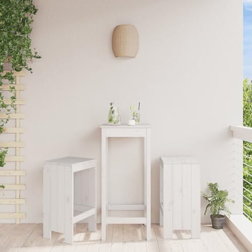 WDGJJFECNMUEHI balkonstuhl mit liegefunktion Stuhl gartenBarhocker 2 STK. Weiß 40x36x75 cm Massivholz KieferGeeignet für Gärten, Terrassen und Balkone WDGJJFECNMUEHI balkonstuhl mit liegefunktion Stuhl gartenBarhocker 2 STK. Weiß 40x36x75 cm Massivholz KieferGeeignet für Gärten, Terrassen und Balkone von WDGJJFECNMUEHI